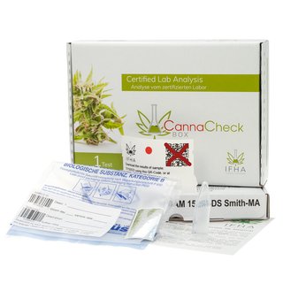 Cannabis THC CBD Laboranalyse